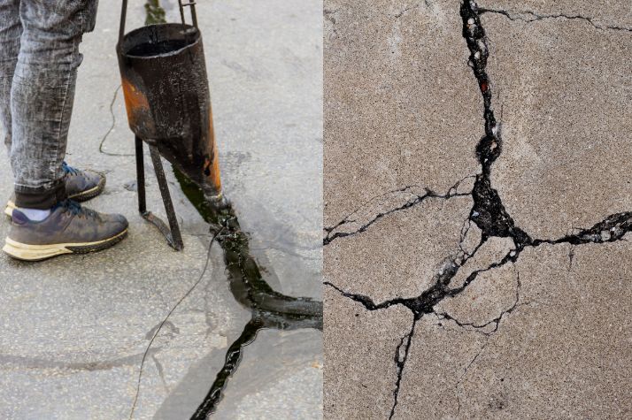 Difference Between Crack Sealing and Crack Filling